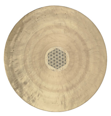 SONIC ENERGY WIND GONG 16" FLOWER OF LIFE