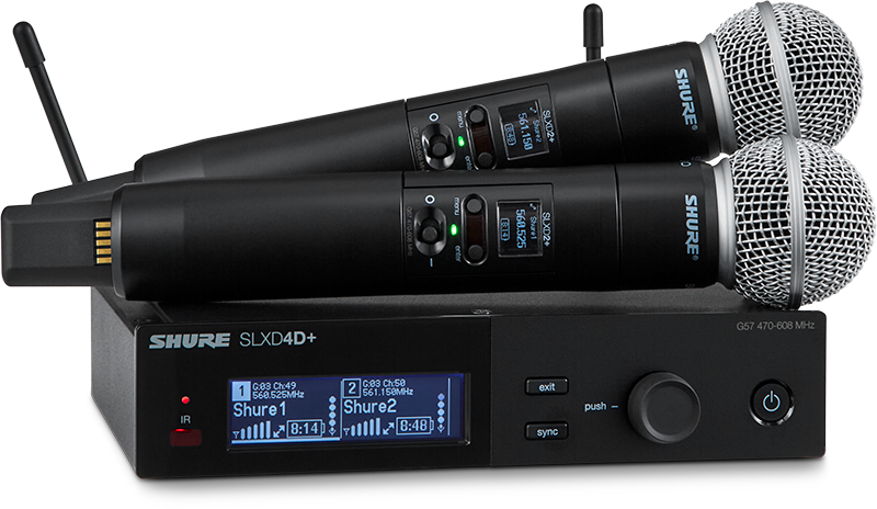 Shure SLXD24D+E-58-G65