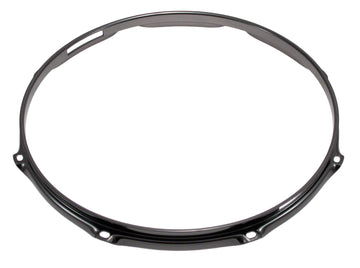 H23-15-8SBK - 15" SPANNREIFEN SNAREUNTERSEITE 8-LOCH SCHWARZE SUPER DREIFACHE FLANSCH 2.3MM