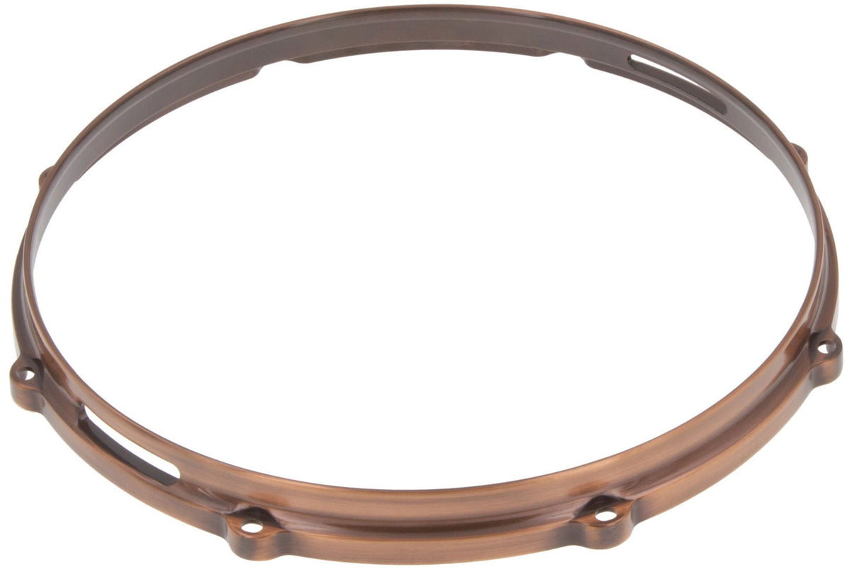 Hdc3-13-8Svbc 13" 8 Holes Snare Side 3Mm Die Cast Drum Hoop Vintage Brushed Copper
