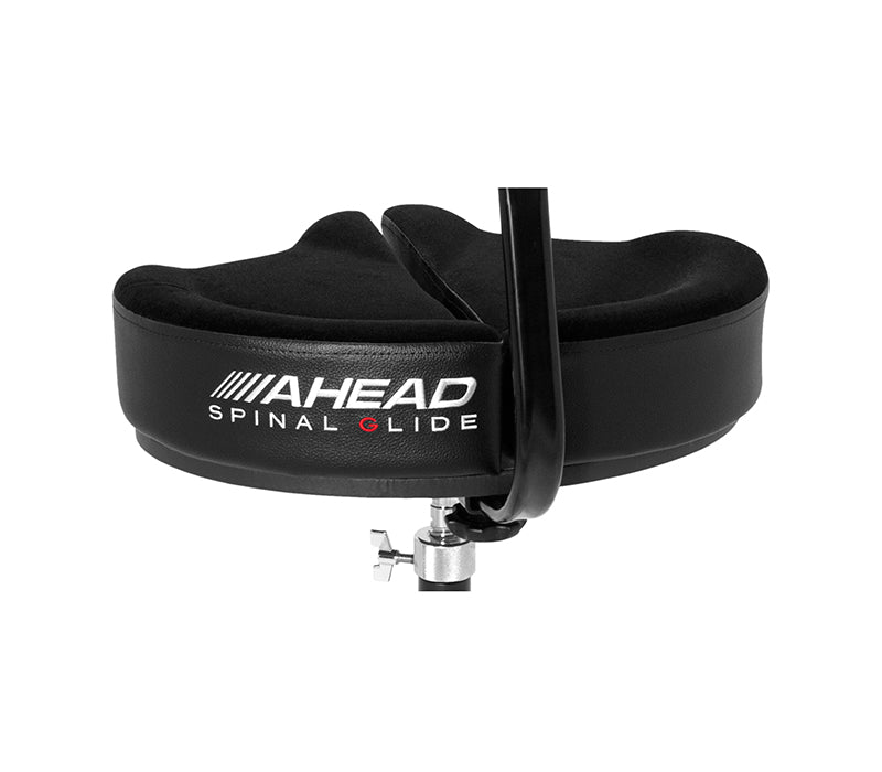 SPG-BBR4 DRUM THRONE SPINAL-G BACK REST BLACK - 4 LEG BASE
