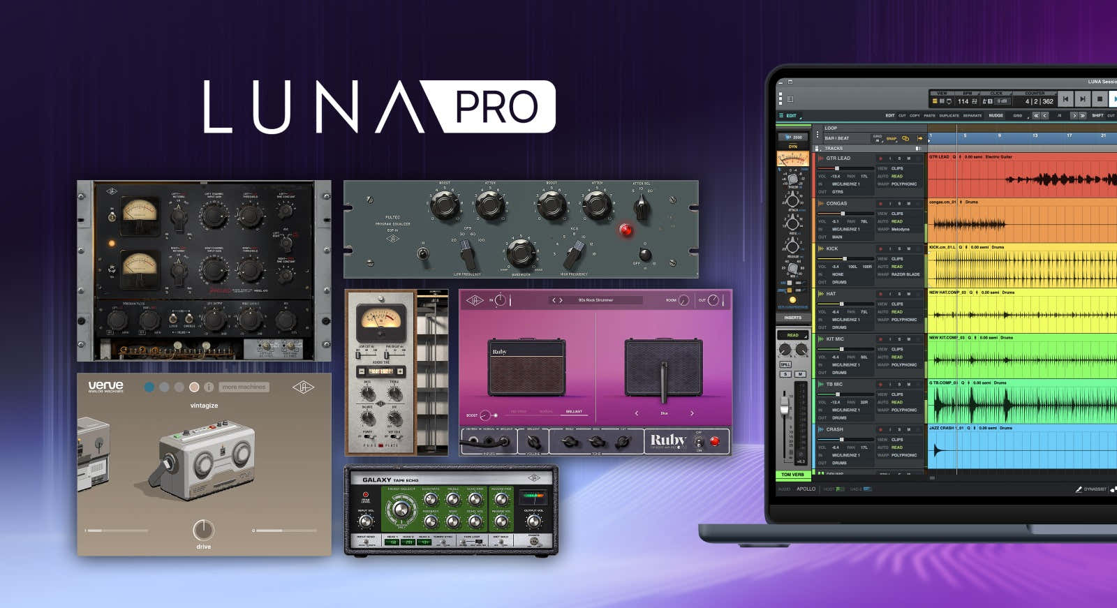 UAD Luna Pro-Paket 2
