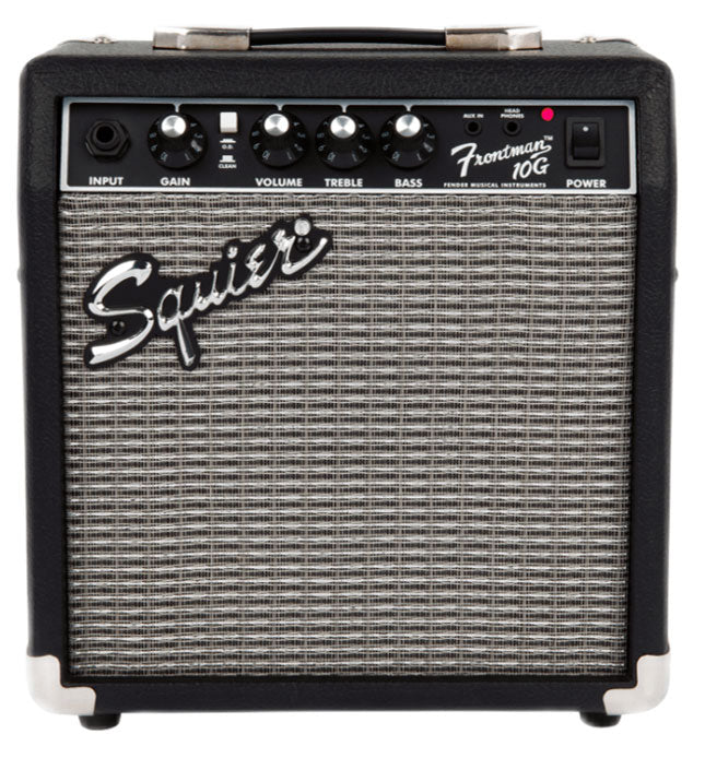 Stratocaster Sonic Pack MN Schwarz