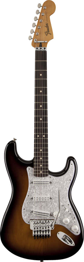 Stratocaster Signature Dave Murray RW 2-Farben Sunburst - Generalüberholt