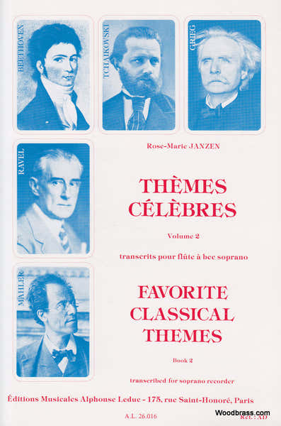 Leduc Janzen - Themes Celebres Vol. 2 - FLB Soprano
