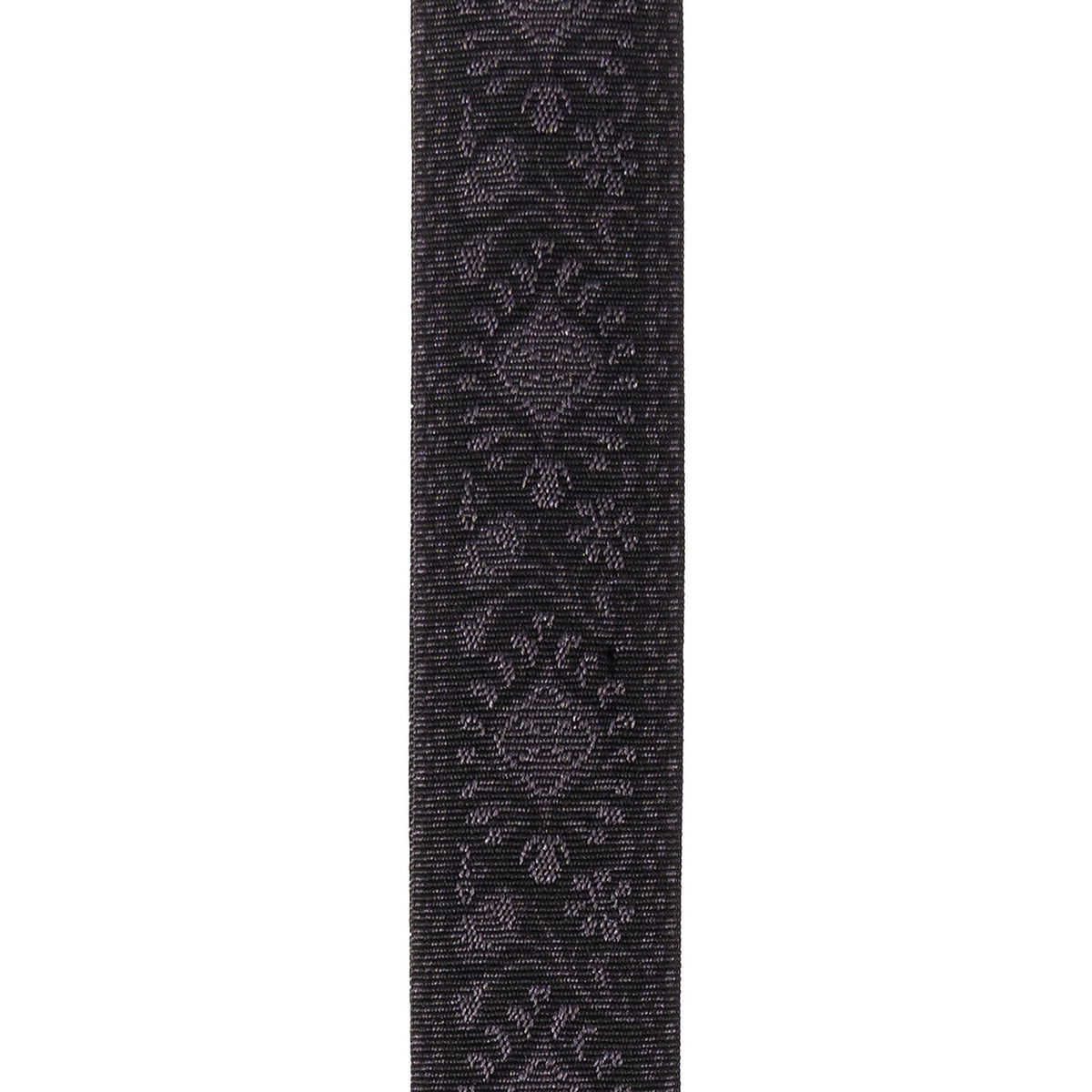 Pad Lock Gewebter Gitarrengurt Monterey Black Tubular