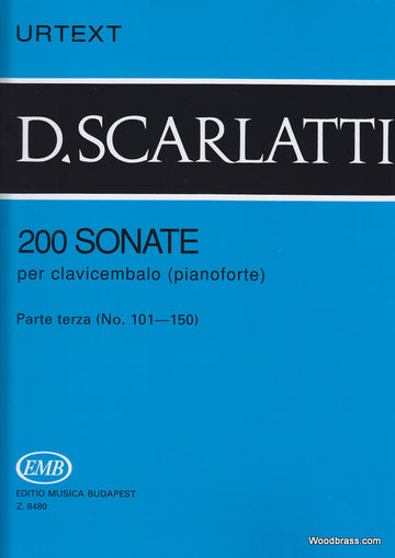 Scarlatti D. - Sonate (200) Vol. 3 - Piano