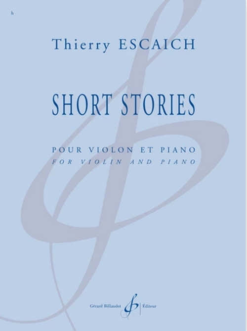 Escaich Thierry - Short Stories - Violon et Piano
