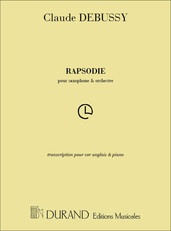 Rhapsodie - Pour Saxophone Et Orchestre