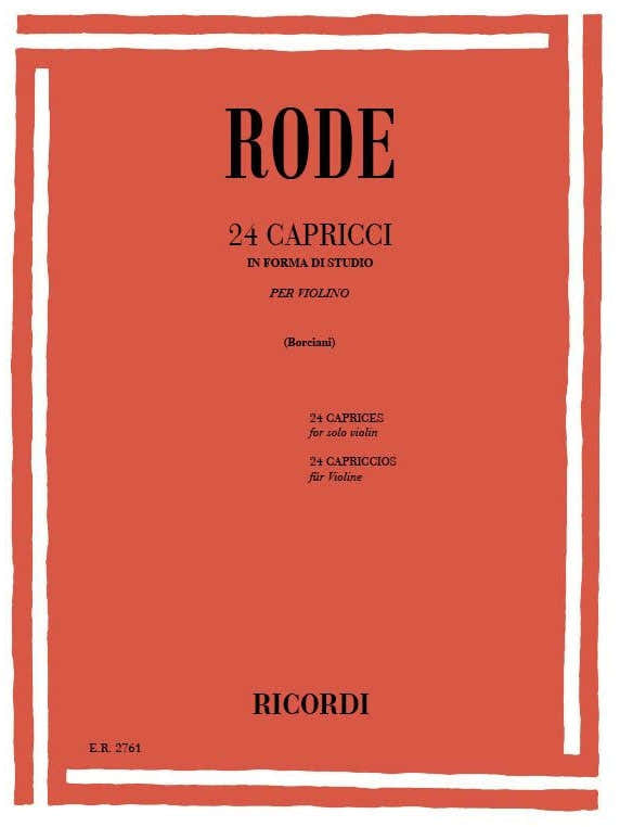 24 Capricen in Studienform