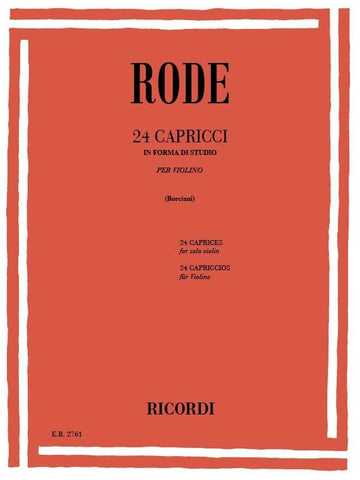 24 Capricen in Studienform