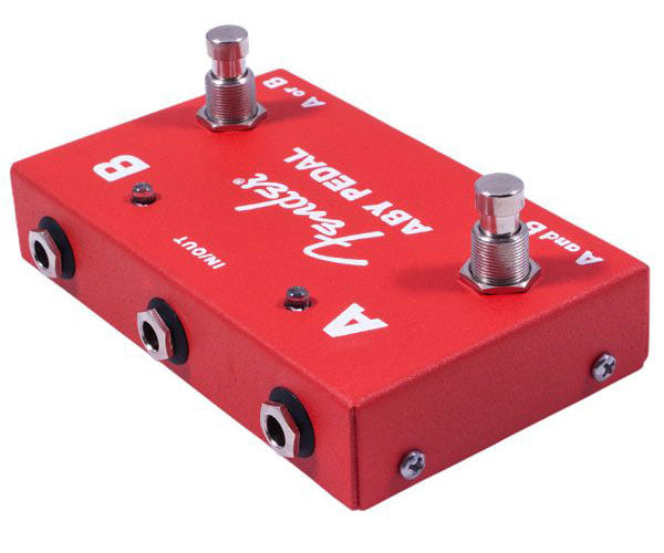 2-Schalter-ABY-Pedal, rot