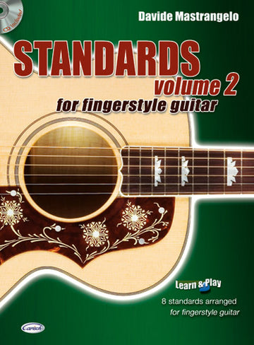 MASTRANGELO DAVIDE - STANDARDS VOLUME 2 FOR FINGERSTYLE GUITAR + CD