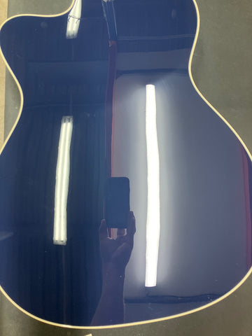 Custom Shop OM Sitka-Fichte/Naturgemasertes EIR – Lager B