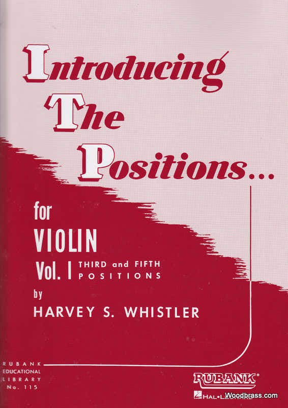 Whistler H. - Introducing The Position Vol. 1 - Violon