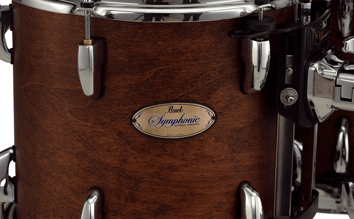 SYMPHONIC CONCERT TOM 10X10 AFRICAN MAHOGANY + OPTIMOUNT