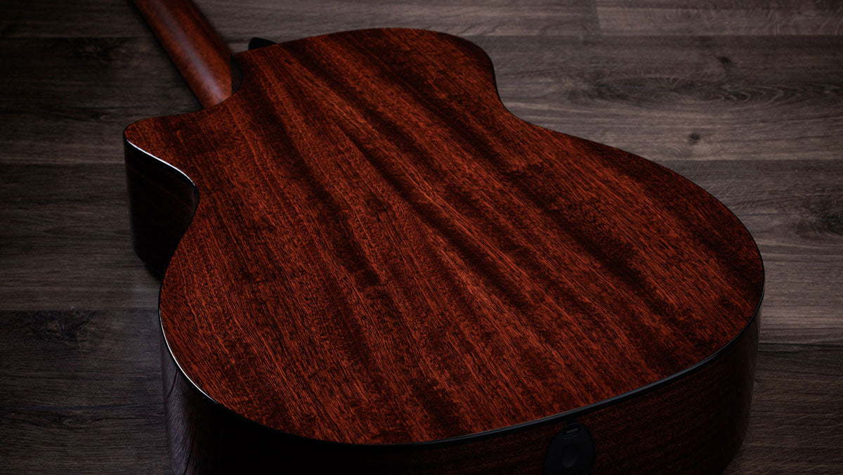 324ce Next Generation Tropical Mahogany Top Shaded Edgeburst Grand Auditorium