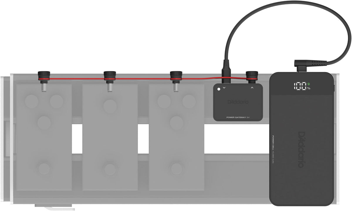 XPND Batterieset für die Pedalstromversorgung mit internationalen Steckern