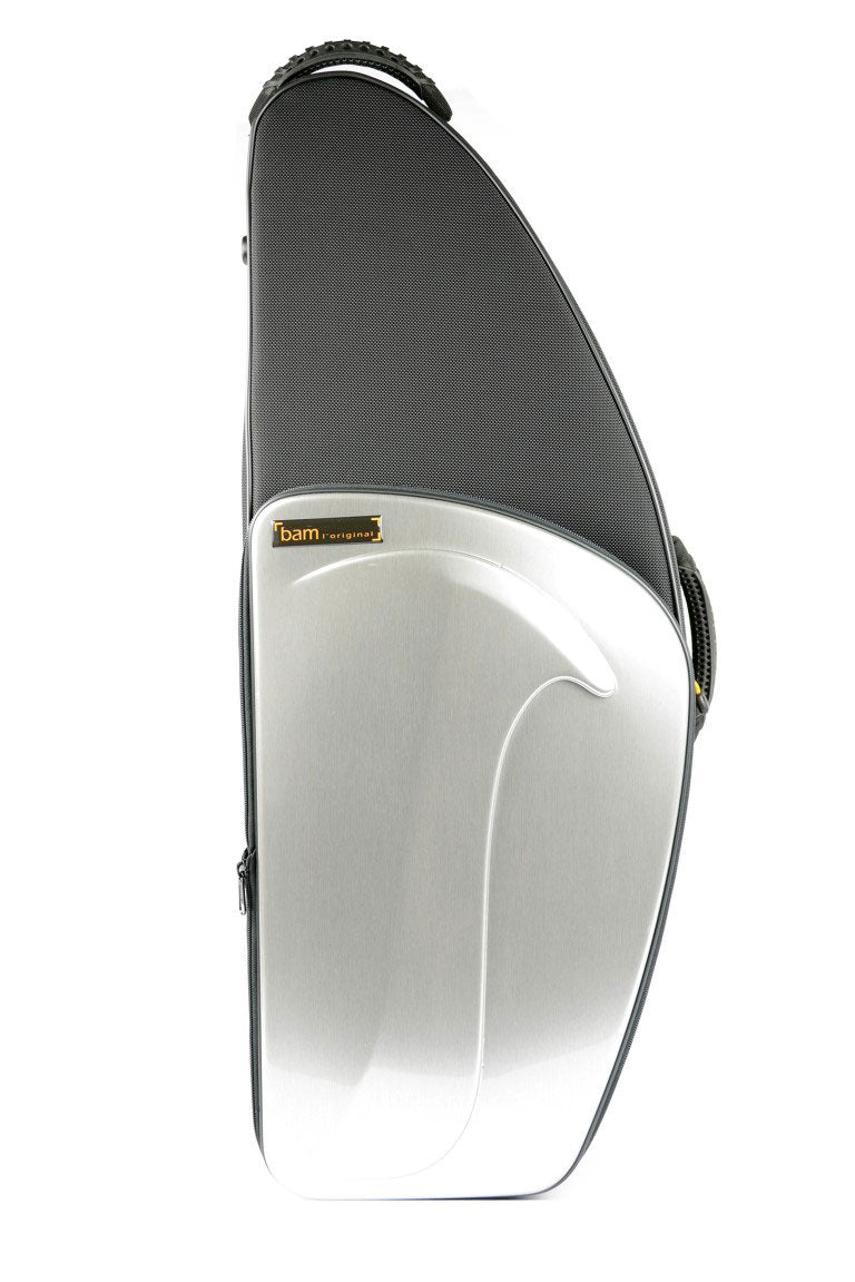 Tenorsaxophonkoffer New Trekking - Gebürstetes Aluminium