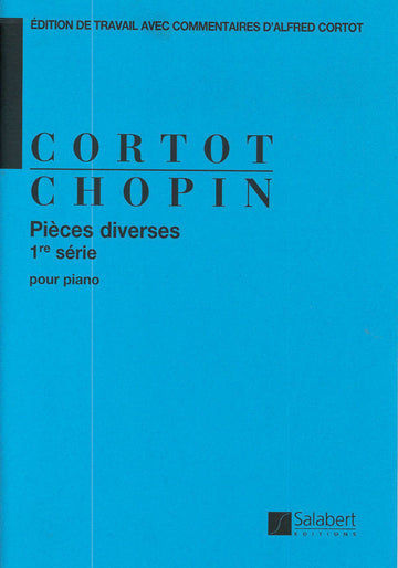 CHOPIN F. - PIECES DIVERSES OP 49 60 57 43 1RE SERIE - PIANO