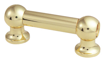 TL12D38-BR Rohrspannböckchen 38mm Goldfarben Doppelseitig (X1)