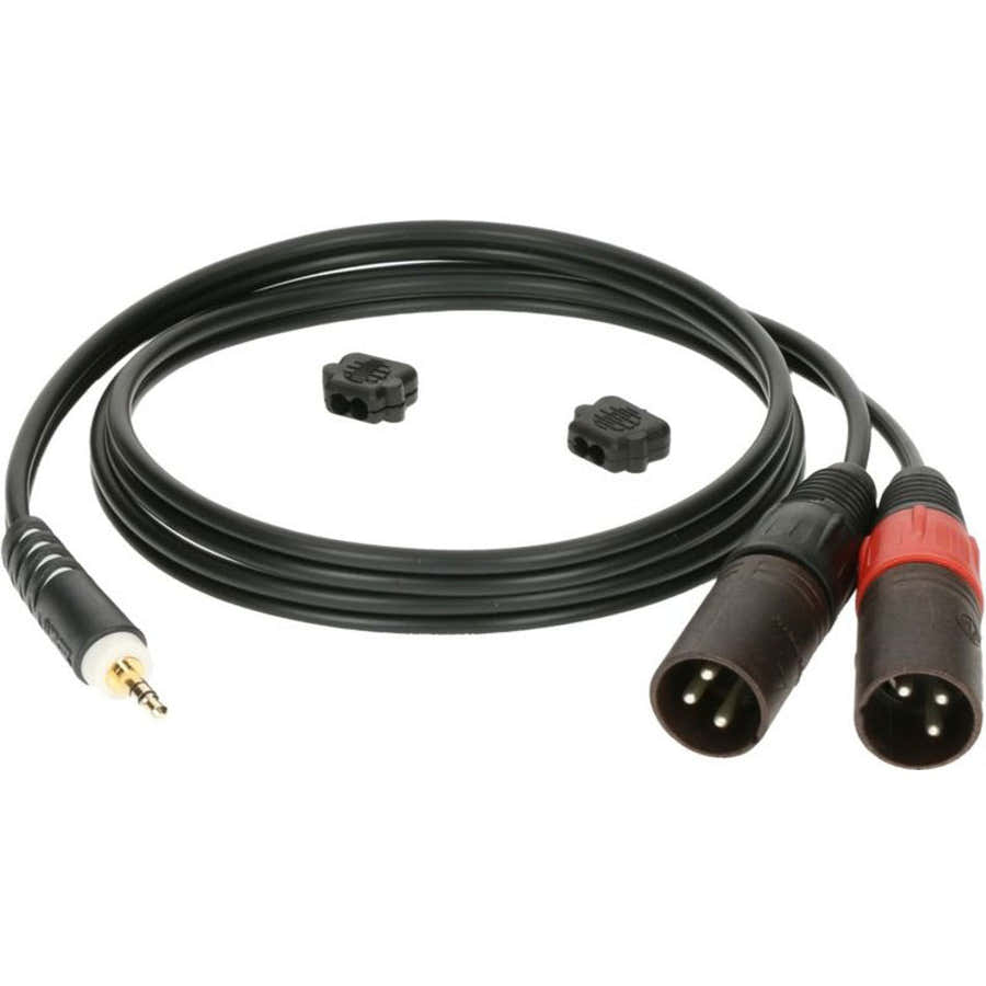KABEL Y 2 m MINI-KLINKE - 2 XLR MÄNNLICH