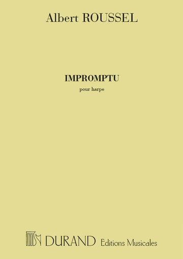 Roussel - Impromptu - Harpe
