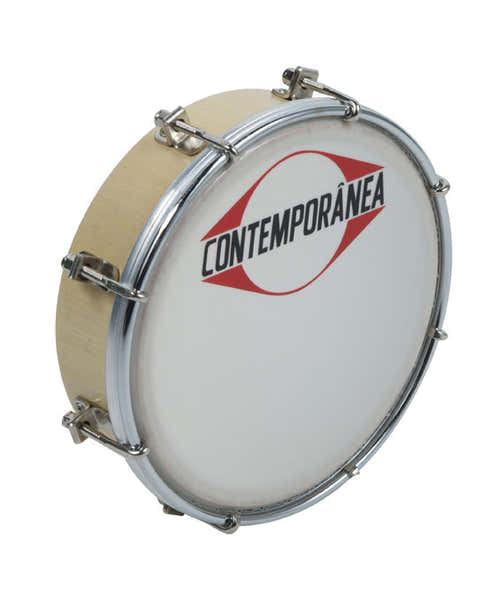 Contemporanea C-TAB01 - TAMBORIM PRO - WOOD 6" (8 LUGS)