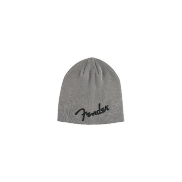 Fender Logo-Beanie Anthrazit meliertes Grau Einheitsgröße