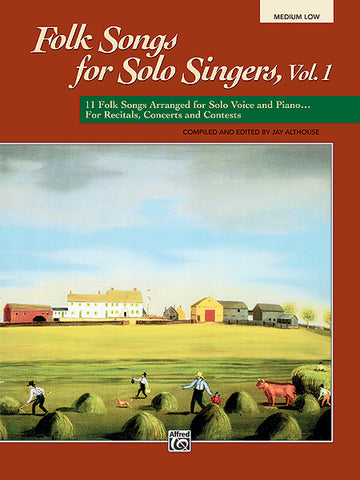Althouse Jay - Folk Songs For Solo Singers - Medium And Low Voice