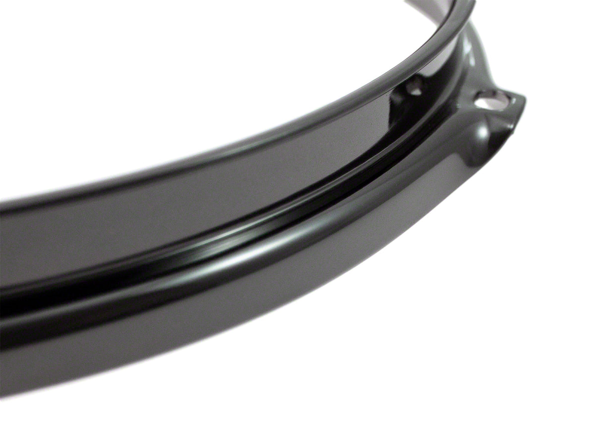 H23-14-8BK - 14" SPANNREIFEN 8-LOCH SCHWARZE SUPER DREIFACHE FLANSCH 2.3MM