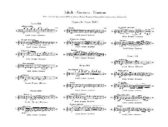 Brahms J. - Ungarische Tänze 1 - 21