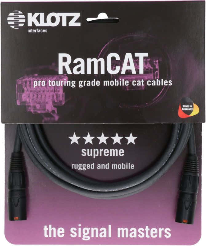 RAMCAT5 Kabel 5 M Schwarz Etn - Etn