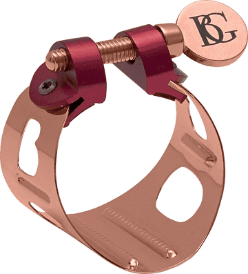 Ligatur Tenorsaxophon Duo Roségold