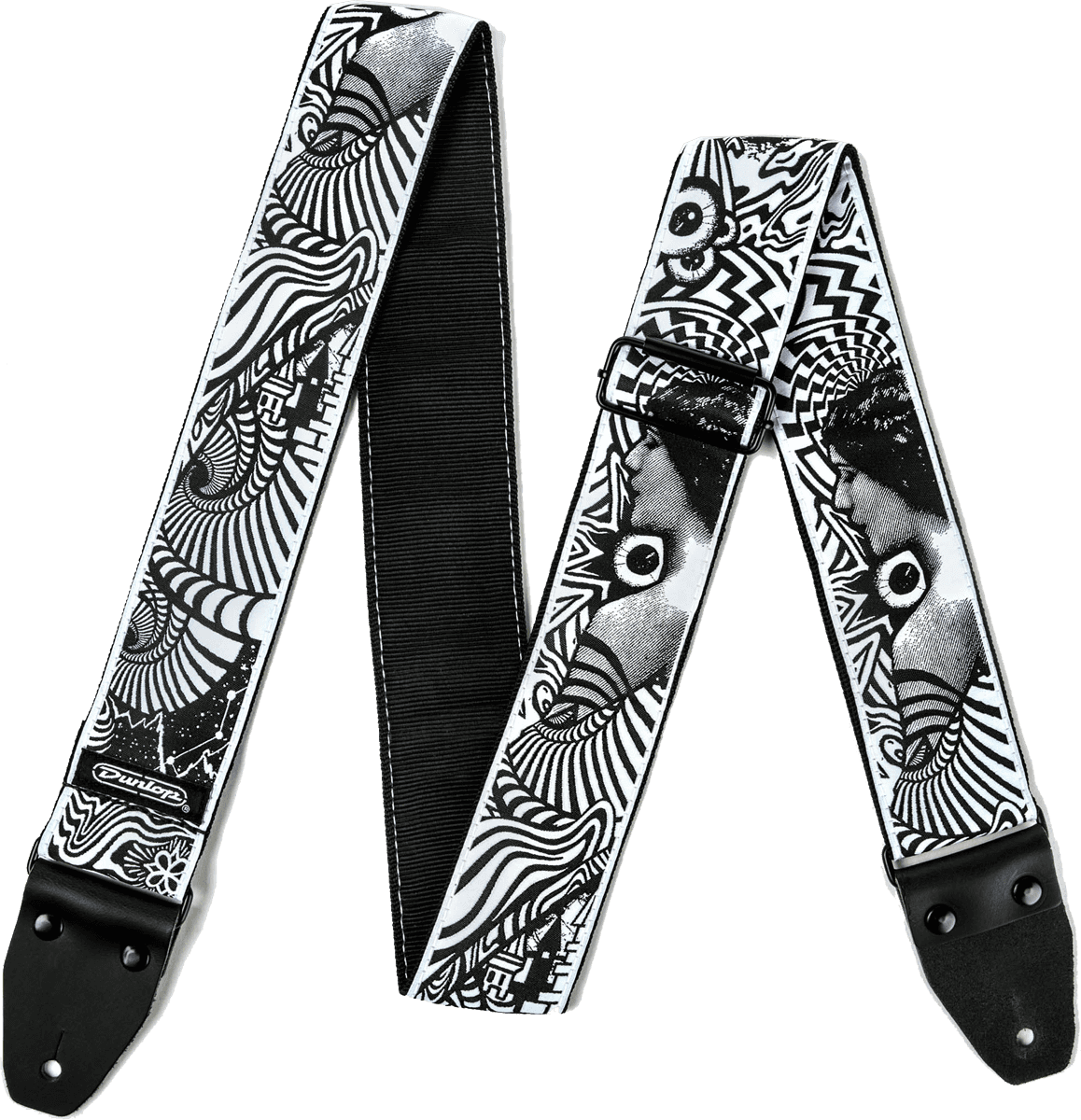 STRAP I LOVE DUST I LOVE DUST VORTEX BLACK/WHITE