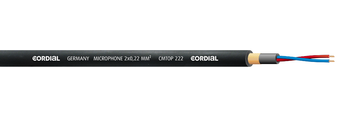 Mikrofonkabel XLR 10 M GOLD