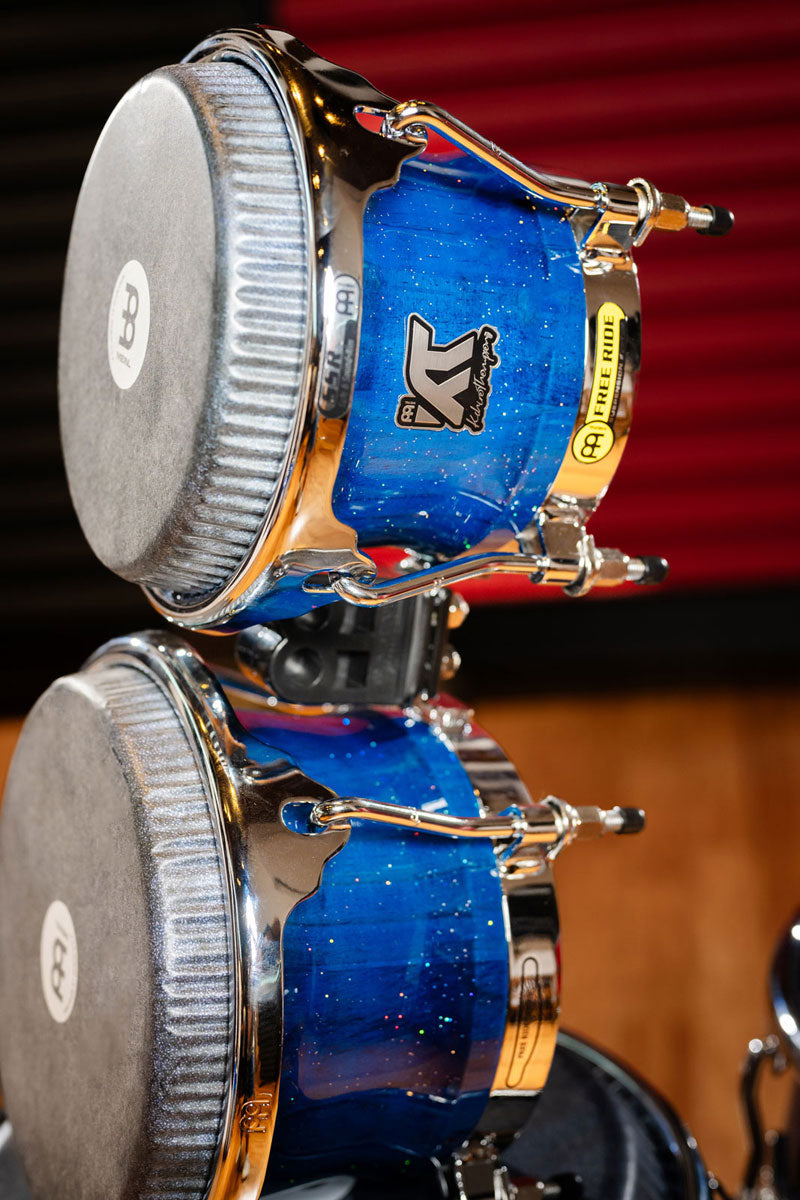 WKT400BW - Artist Bongo William "Kachiro" Thompson 7" & 8 1/2" Blue Wave