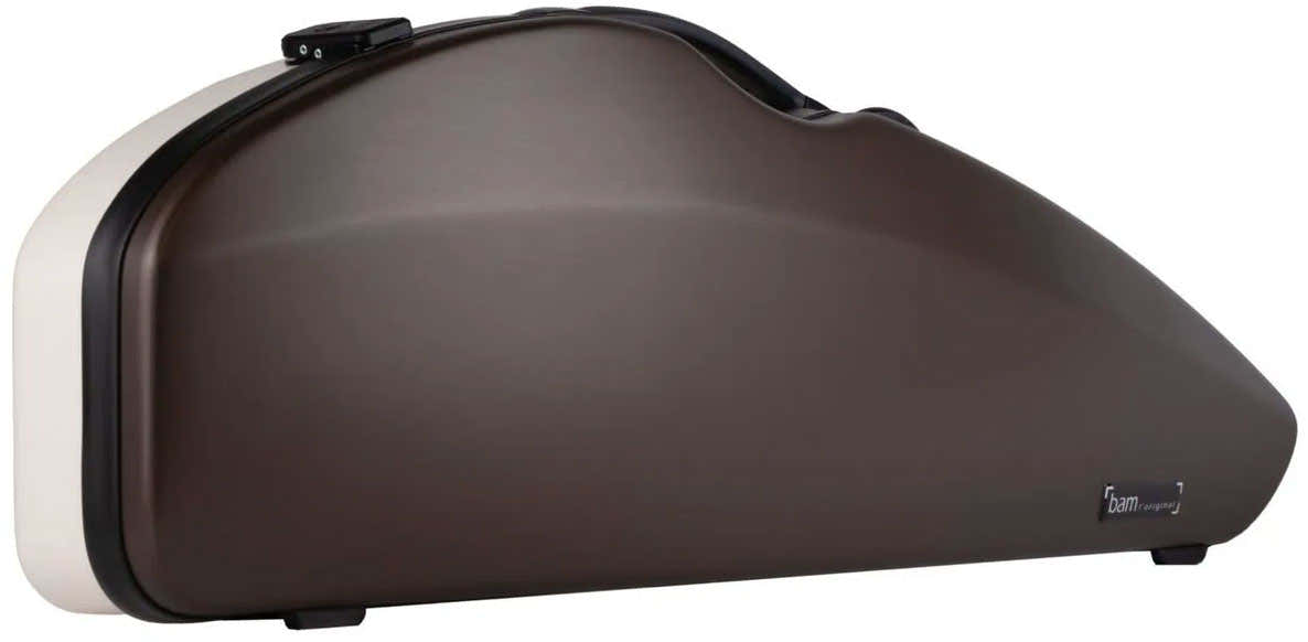 Geigenkoffer 4/4 Hightech Bonbon - Braun/Weiß