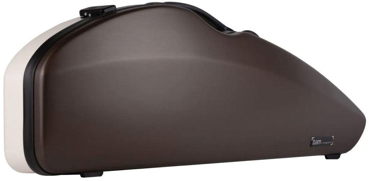 BAM Geigenkoffer 4/4 Hightech Bonbon - Braun/Weiß