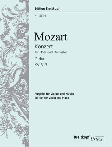 Moz W.A. - Concerto Pour Flute En Sol Majeur Kv 313 - Flute Piano
