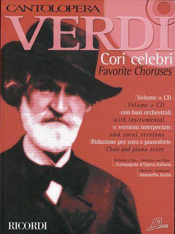 VERDI G. - CANTOLOPERA - Berühmte Chöre + CD - Chor