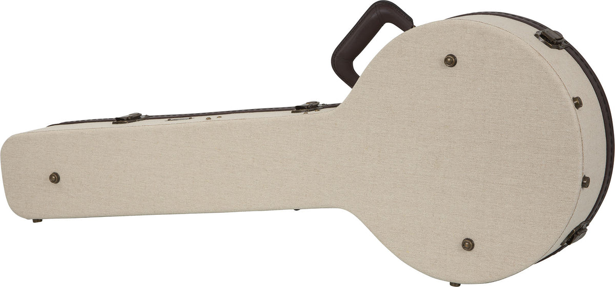 Banjo XL Beige Deluxe-Holzkoffer - GW