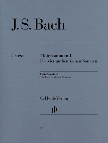 J.S. - Flute Sonatas Volume I (The Four Authentic Sonatas - With Violoncello P)