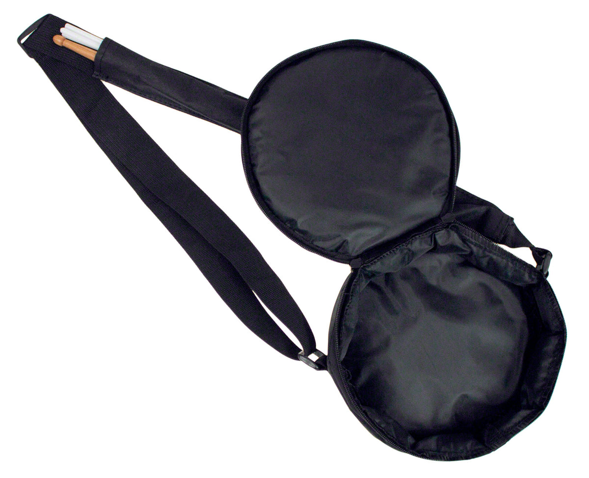 6" X 6CM TAMBORIM DELUXE PROTECTION BAG WITH STICKS STORAGE