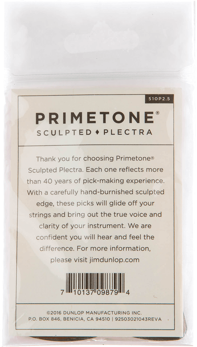 3 x 2,50mm Primetone Standard Grip