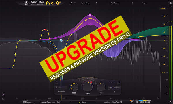 FABFilter Pro-Q 4 Aufrüstung
