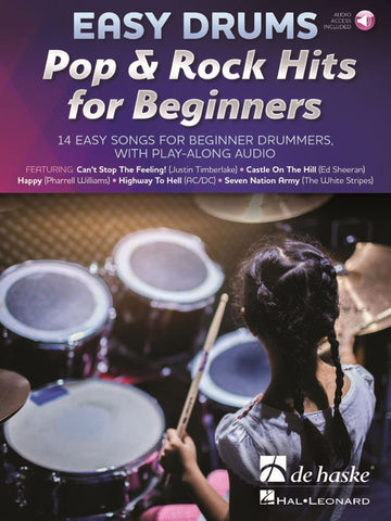 EASY DRUMS - POP & ROCK HITS FOR BEGINNERS