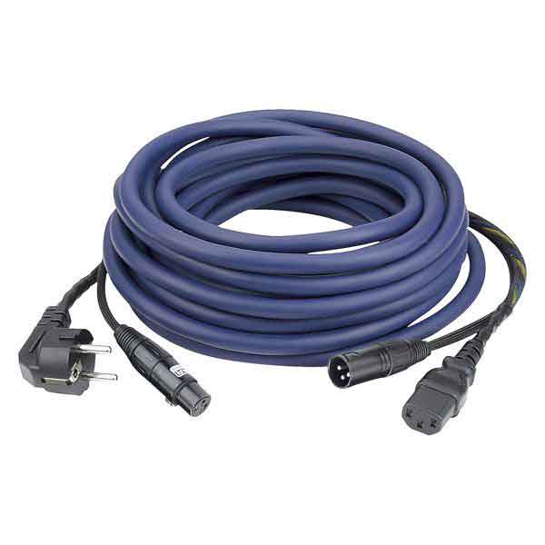 Dap FP08 - Schuko/XLR F - IEC/XLR M