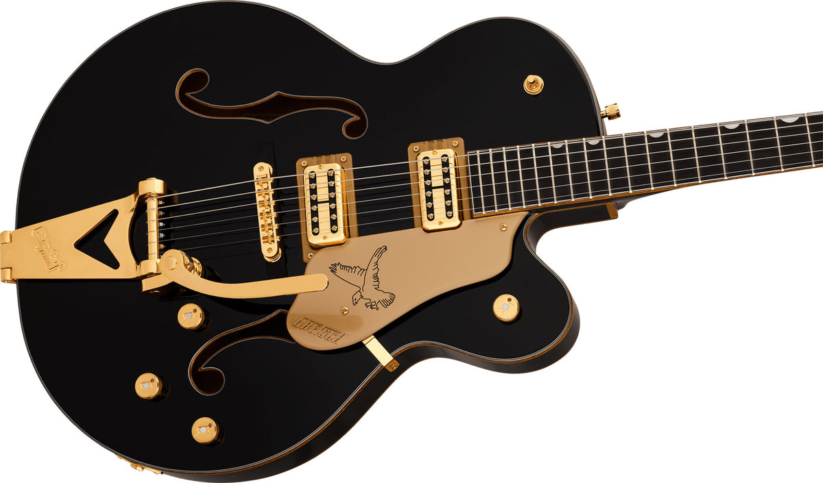 Synchromatic Falcon Hollowbody Single-Cut mit Bigsby EBO Schwarz