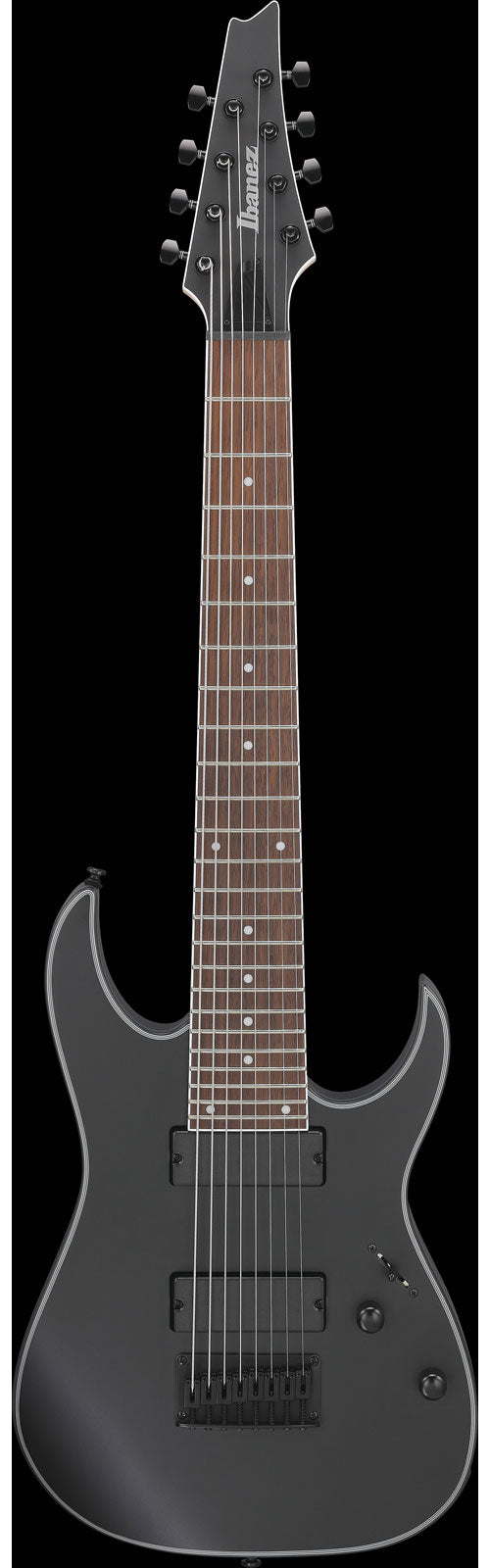 RG8EX-BKF Schwarz Matt